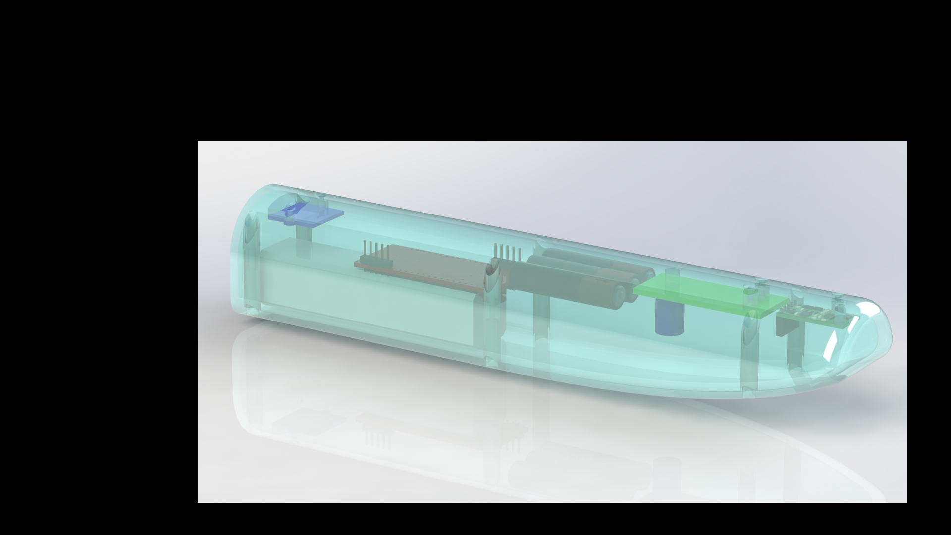 La baguette modélisée sous Solid