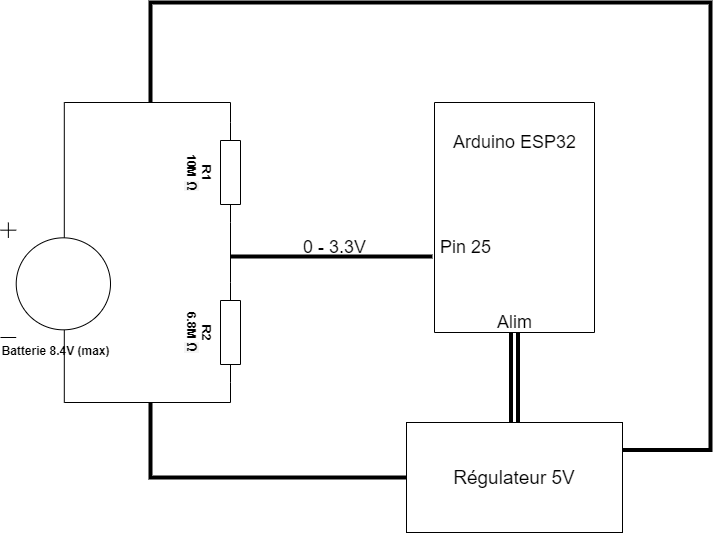 schéma mesure tension