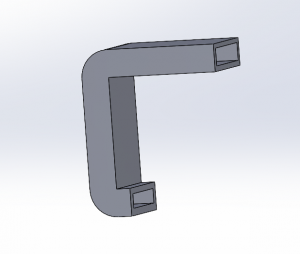 Un ruban de pellicule de film déroulé.