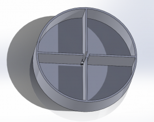 Un ruban de pellicule de film déroulé.