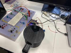 Un ruban de pellicule de film déroulé.